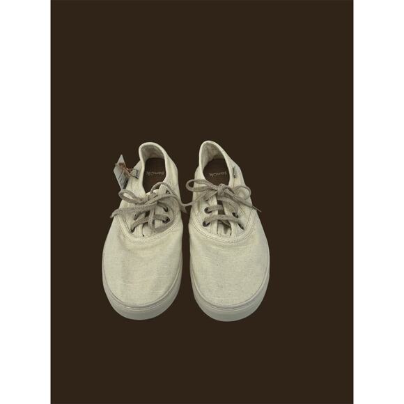 SANUK Women’s Avery Lace Hemp in Washed White, Women's Casual Shoes Size 10 - Picture 6 of 8